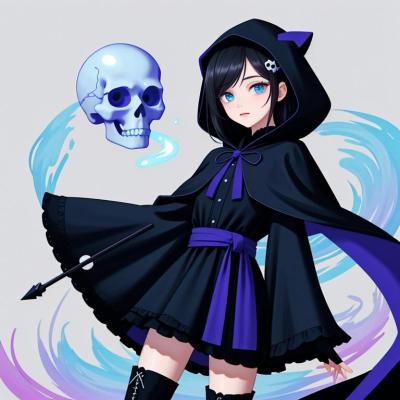 Chat with Mei (Grim reaper), the Anime character AI chatbot