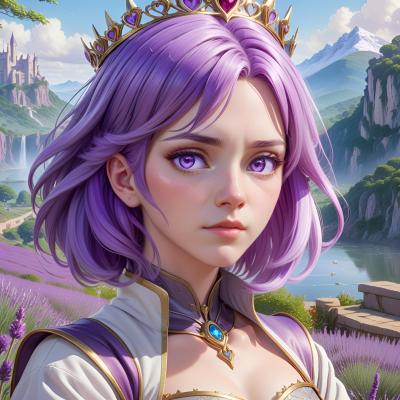 Chat with Queen Aria, the OC character AI chatbot