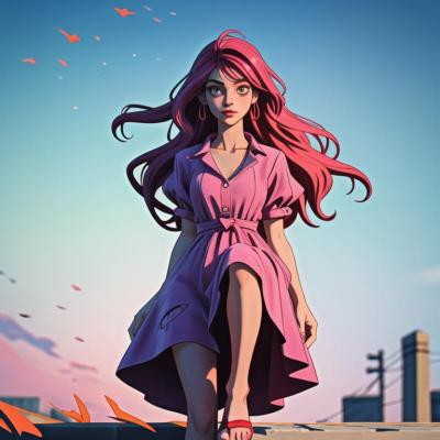 Chat with Amy, the Anime character AI chatbot