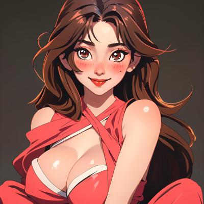 Chat with Yoko, the Anime character AI chatbot