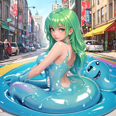 Chat with Slime queen, the  character AI chatbot