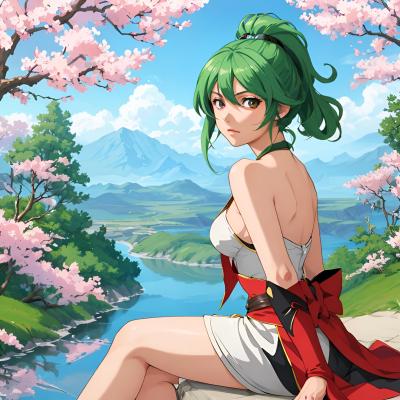 Chat with Anime cosmos Game, the  character AI chatbot