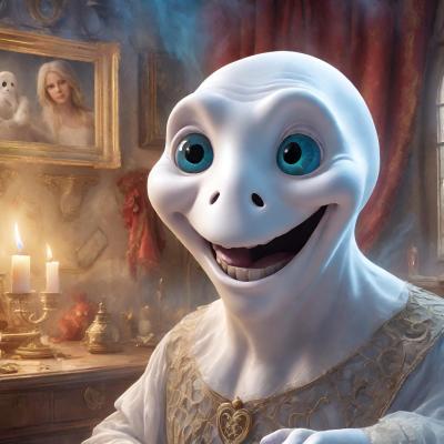 Chat with Casper the ghost, the  character AI chatbot