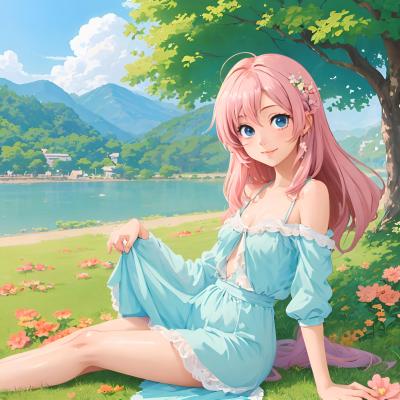 Chat with Aria, the Anime character AI chatbot