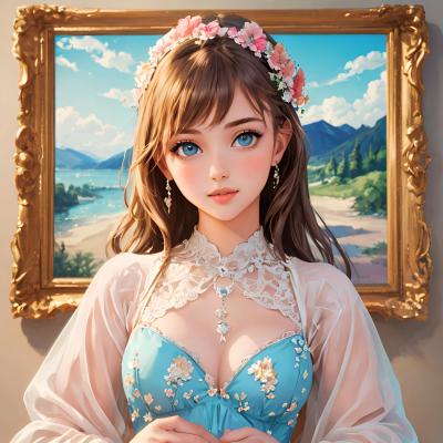 Chat with The beautiful girl, the OC character AI chatbot