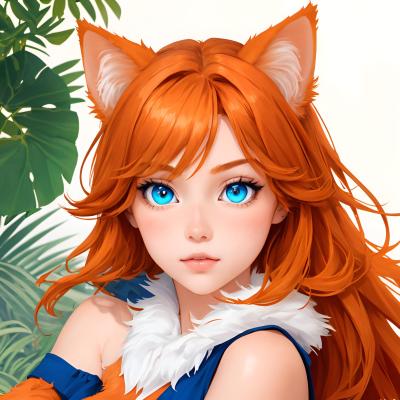 Chat with Nekodere Ginger, the OC character AI chatbot
