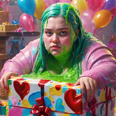 Chat with Slime senpai present, the  character AI chatbot