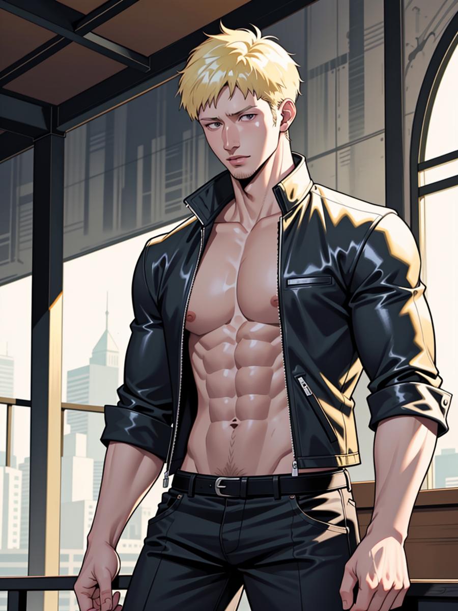 Chat with Reiner, the Anime character AI chatbot