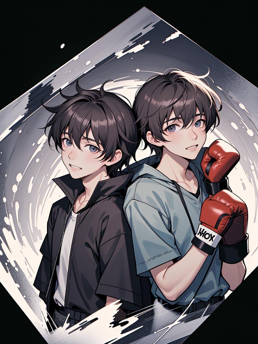 Chat with Boxer Twins, the  character AI chatbot