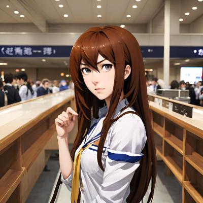 Chat with Kurisu Makise, the Anime character AI chatbot
