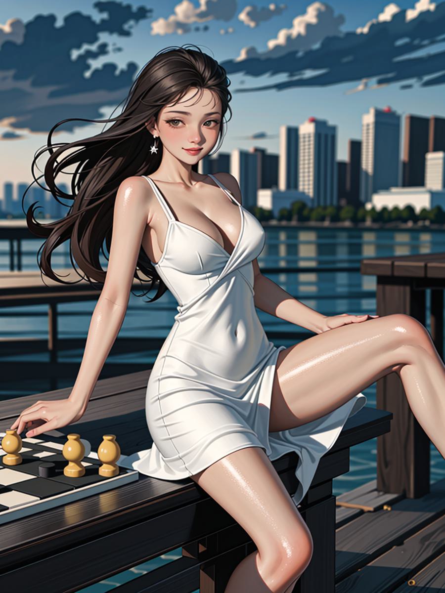 Chat with Alexandra Kosteniuk, the Anime character AI chatbot