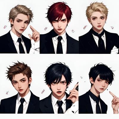 Chat with 5 handsome boys~, the OC character AI chatbot