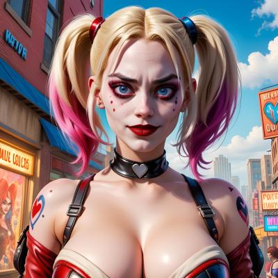 Chat with Harley Quinn, the  character AI chatbot