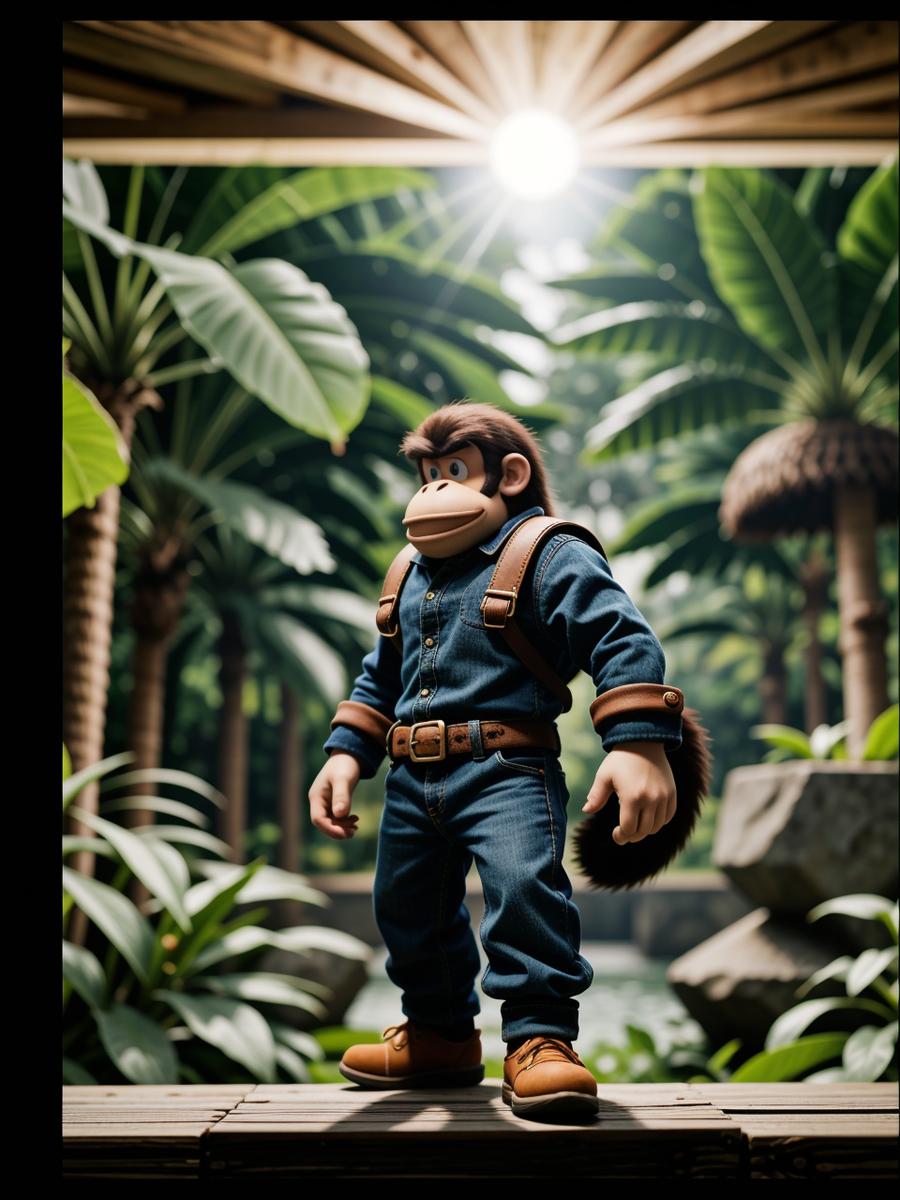 Chat with Donkey Kong RPG game, the RPG character AI chatbot