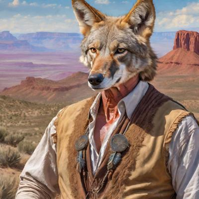 Chat with Mr. Coyote, the  character AI chatbot
