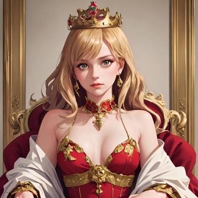 Chat with Queen of Blood, the OC character AI chatbot