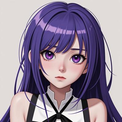 Chat with Violet, the OC character AI chatbot