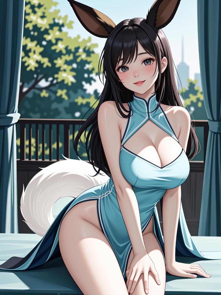 Chat with Eevee, the Anime character AI chatbot