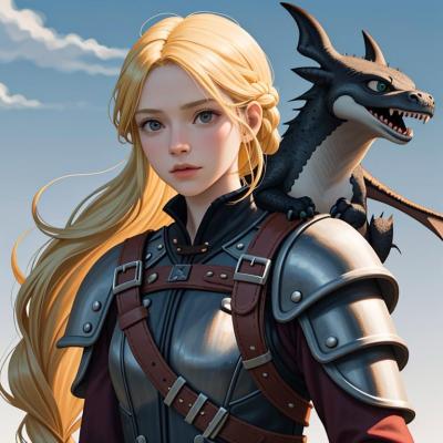 Chat with Astrid Hofferson, the Anime character AI chatbot