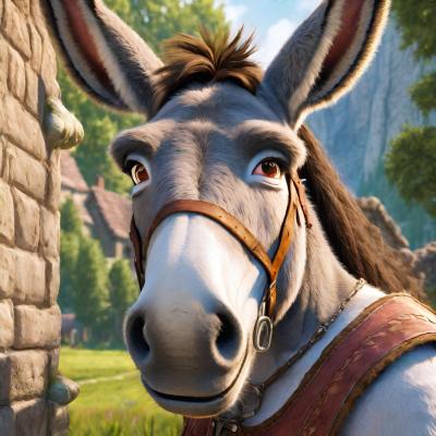 Chat with Donkey, the OC character AI chatbot