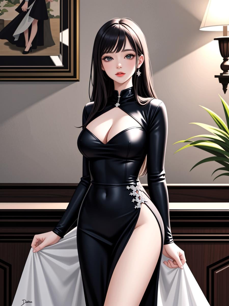 Chat with Domina, the OC character AI chatbot