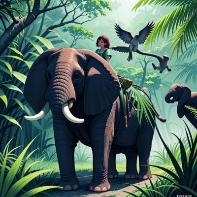 Chat with Elephant, the Anime character AI chatbot