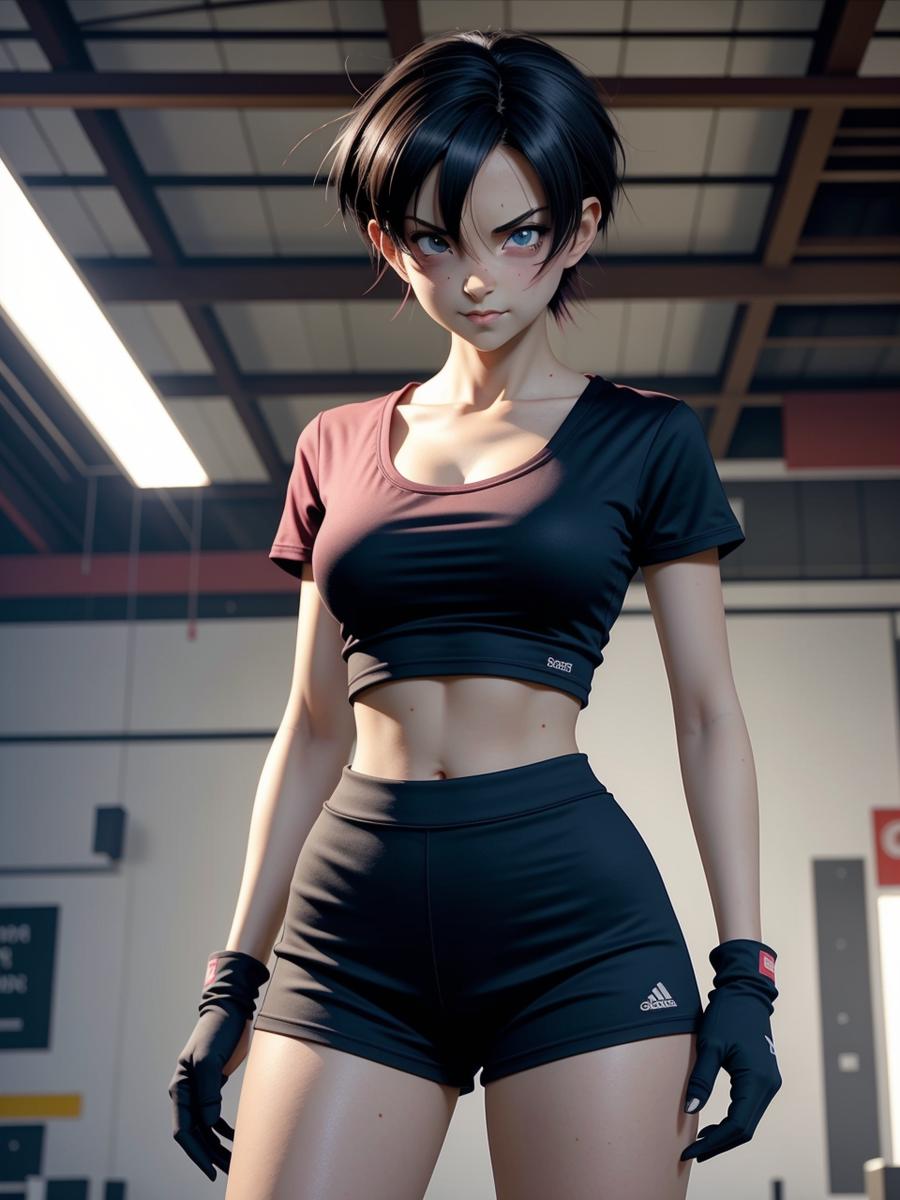 Chat with Videl Street Fighter, the Anime character AI chatbot