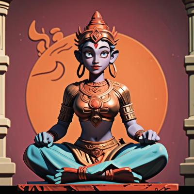 Chat with Hinduism Gods and Goddesses, the Friends character AI chatbot