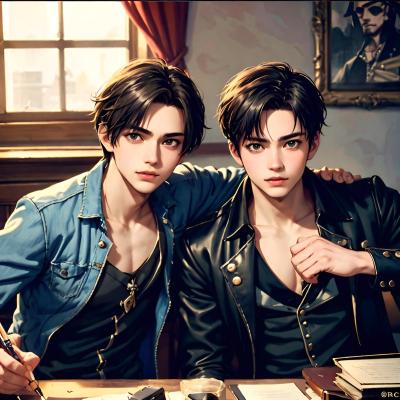 Chat with 2 pirates boys~, the OC character AI chatbot