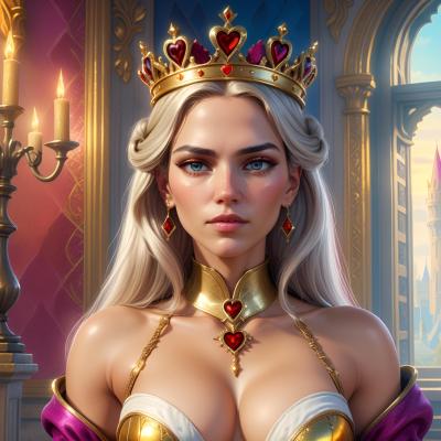Chat with The queen, the Romance character AI chatbot