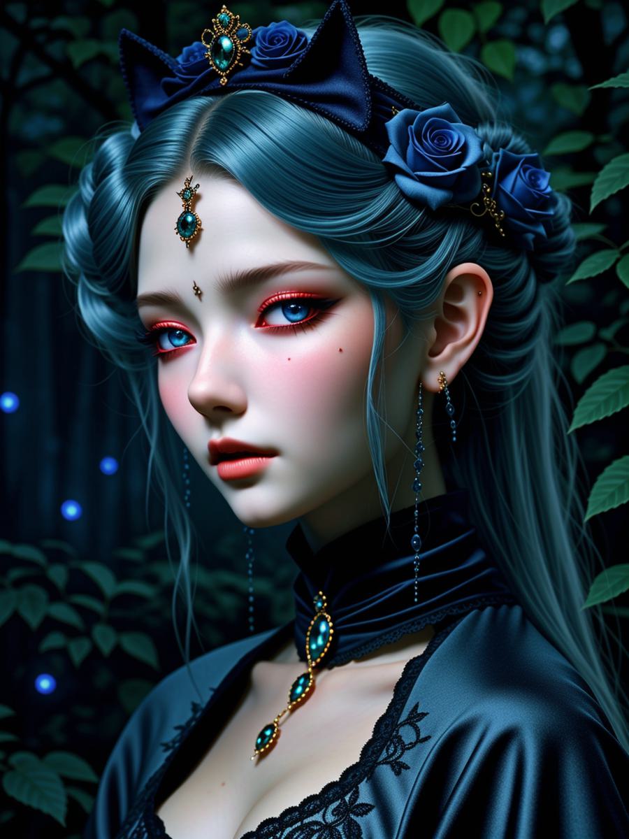 Chat with Lunanight, the Romance character AI chatbot