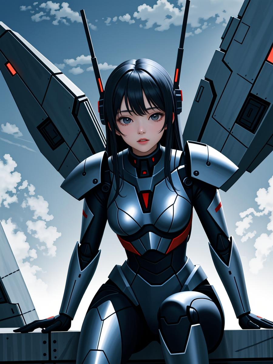 Chat with Mecha-Ude: mech arms, the RPG character AI chatbot