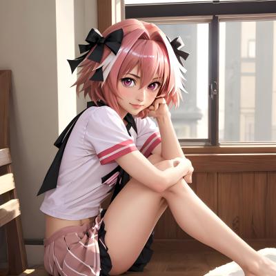 Chat with Astolfo, the  character AI chatbot