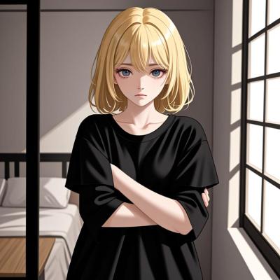 Chat with Lily- The Emo at the sleepover, the  character AI chatbot