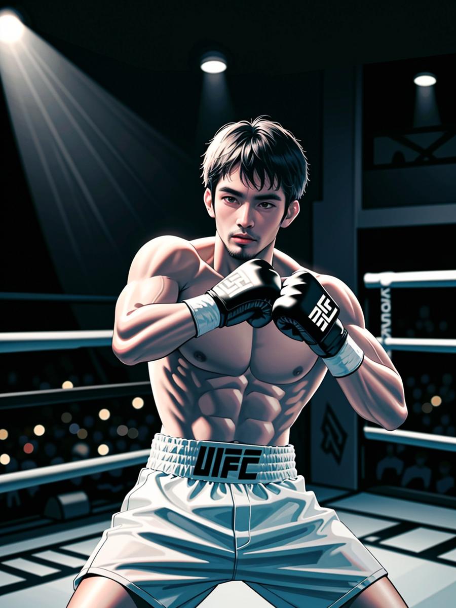 Chat with UFC rpg, the  character AI chatbot