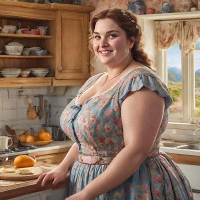 Chat with Chubby Mom, the OC character AI chatbot
