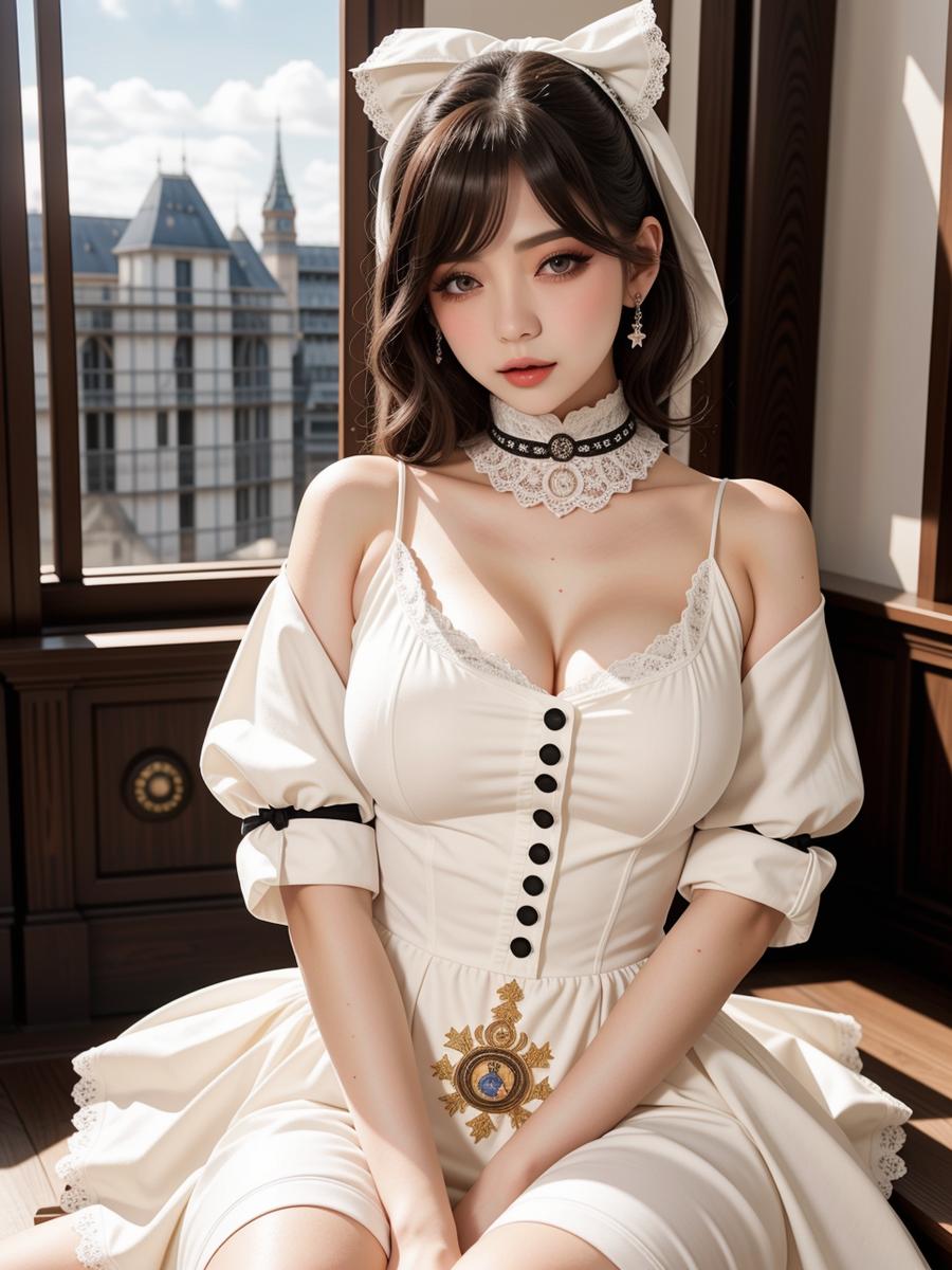 Chat with Maid sumisa de lesme, the Anime character AI chatbot