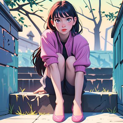 Chat with Ashley, the Anime character AI chatbot