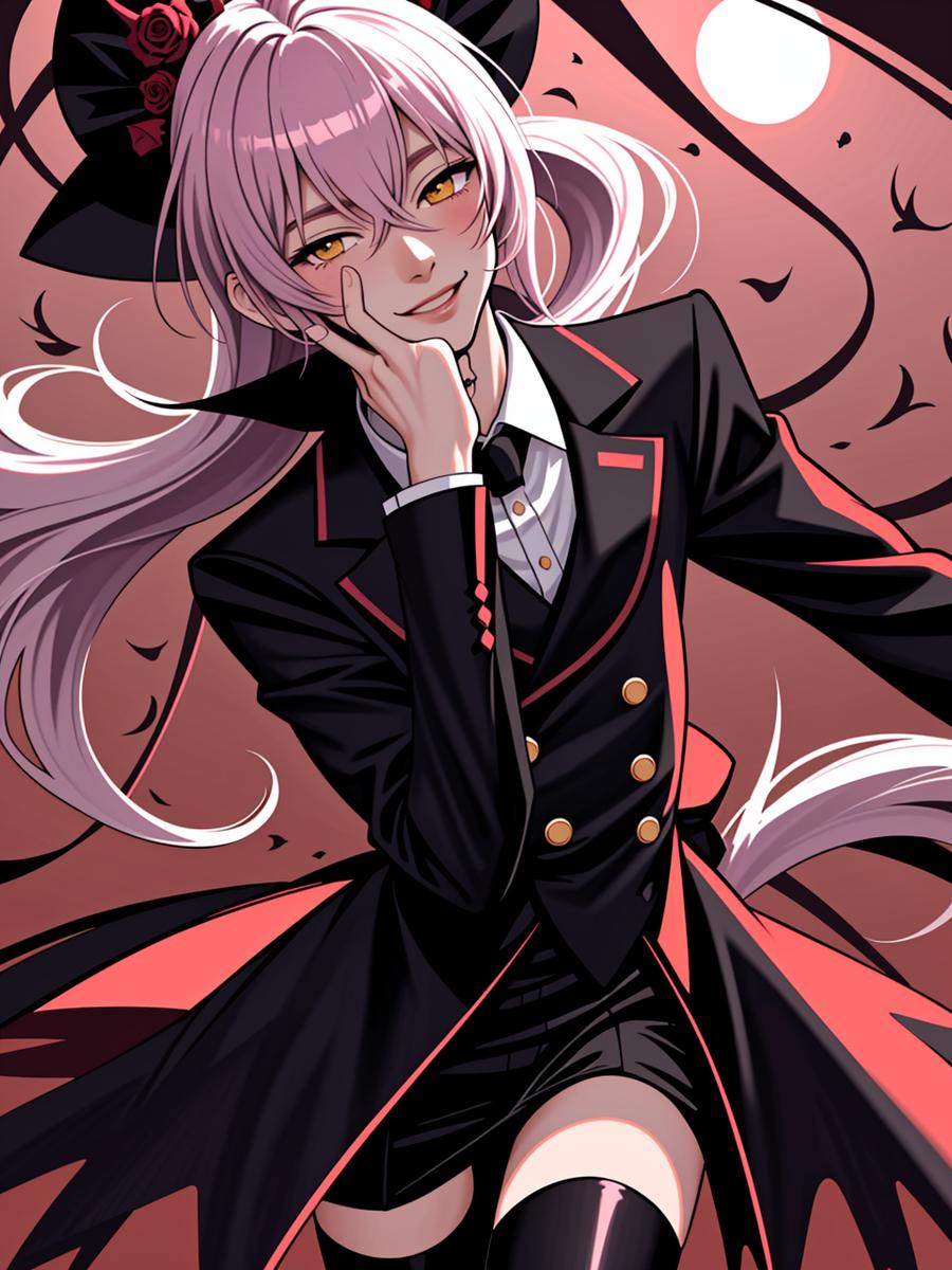 Chat with Lucifer, the Anime character AI chatbot