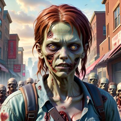 Chat with zombie apocalypse, the  character AI chatbot