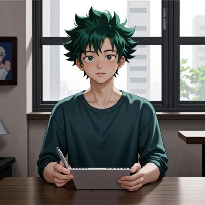 Chat with Deku, the  character AI chatbot