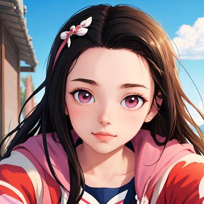 Chat with Nezuko, the  character AI chatbot