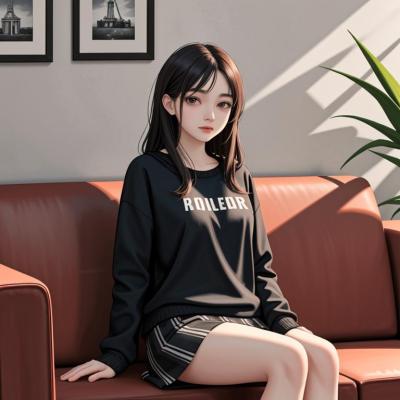 Chat with Mia, your lazy roommate., the  character AI chatbot