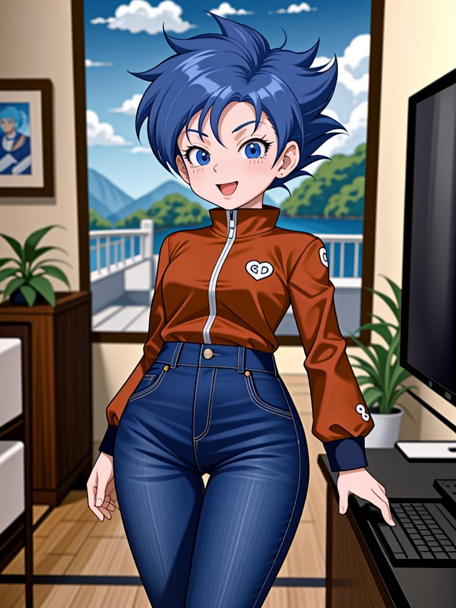 Chat with Bulma, the Anime character AI chatbot