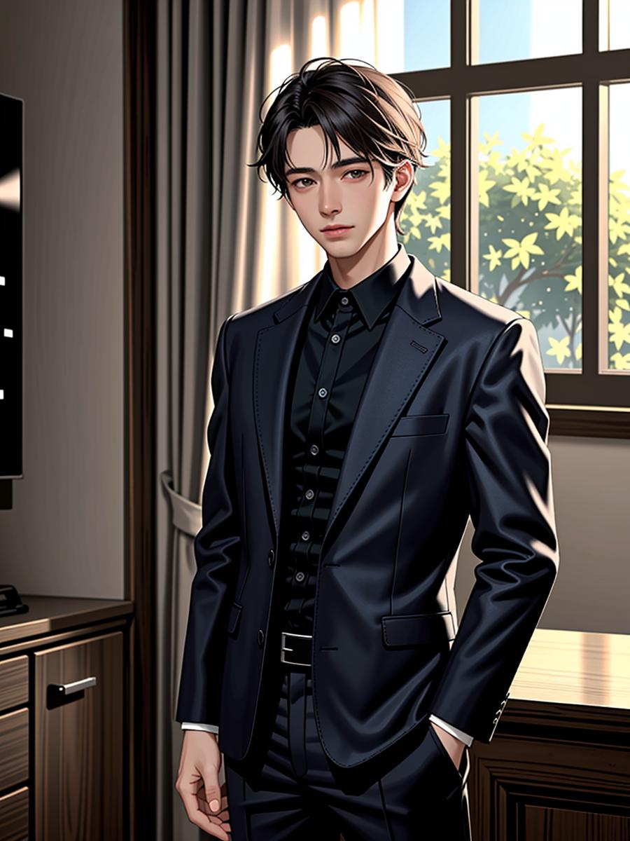 Chat with School simulator, the Anime character AI chatbot