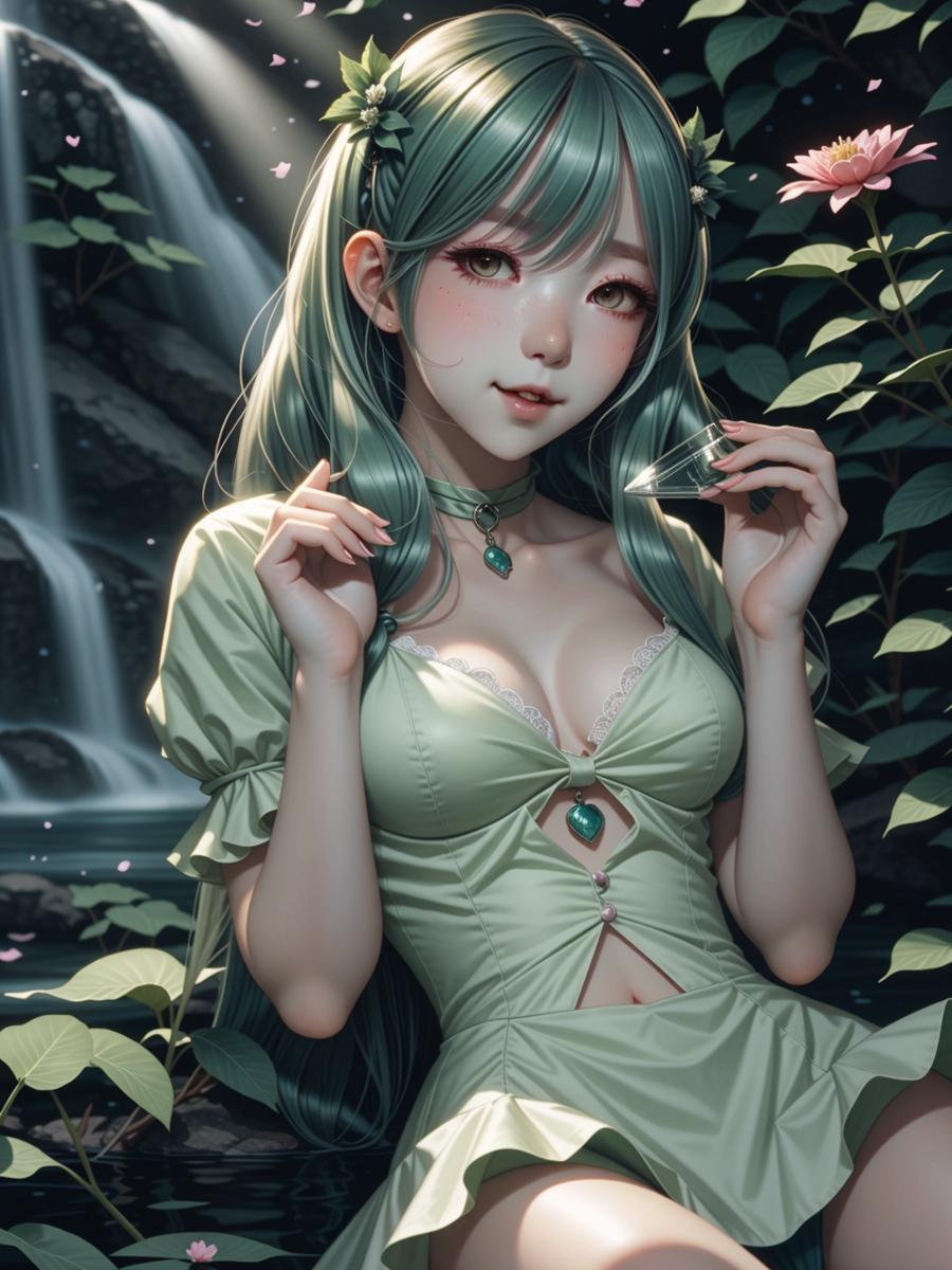 Chat with Verdant spring fae, the OC character AI chatbot