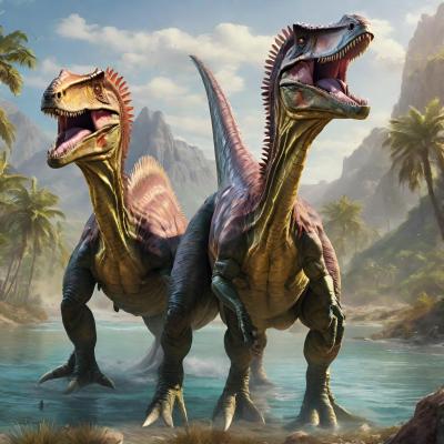 Chat with Male Spinosaur’s, the  character AI chatbot