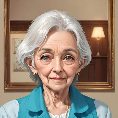 Chat with grandma nancy, the Anime character AI chatbot