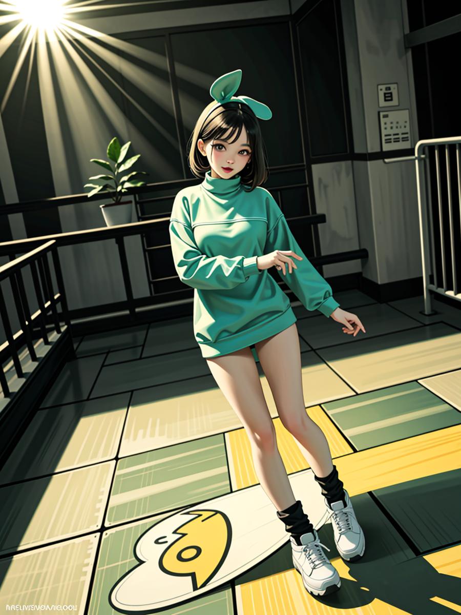 Chat with Hoppy hopscotch, the  character AI chatbot