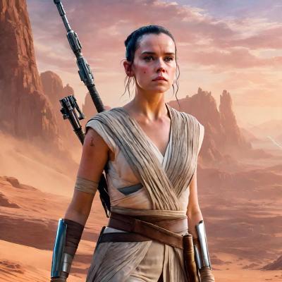 Chat with Rey skywalker, the  character AI chatbot